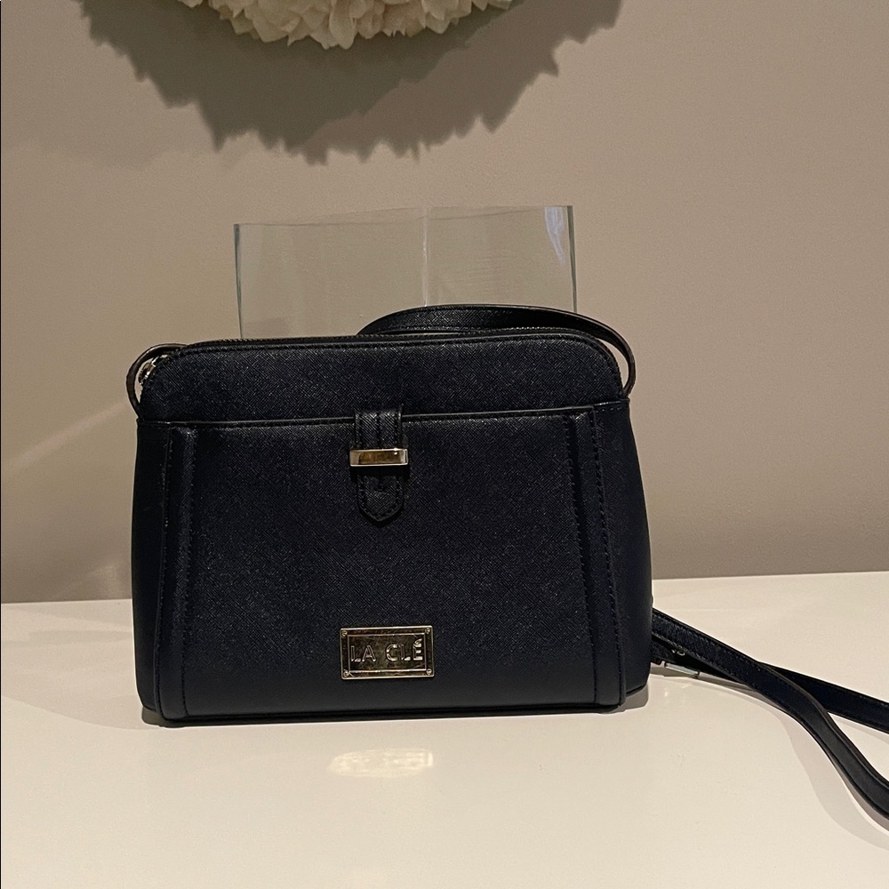 La Cle Navy Crossbody Bag **FINAL OFFER**